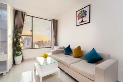Two-Bedroom Apartment with River View — GobyHome in Rivergate Luxury Apartment - near Ben Thanh market
